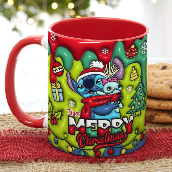 Custom Name Gifts For Movie Fan Accent Mug Christmas 02XQMH110924 Custom Name Gifts For Movie Fan Accent Mug Christmas 02XQMH110924