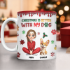 Custom Pet Photo Life Is Better With My Dogs Personalized 3D Inflated Effect Mug CH07 896556 Custom Pet Photo Life Is Better With My Dogs Personalized 3D Inflated Effect Mug CH07 896556