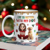 Custom Pet Photo Life Is Better With My Dogs Personalized 3D Inflated Effect Mug CH07 896556 Custom Pet Photo Life Is Better With My Dogs Personalized 3D Inflated Effect Mug CH07 896556