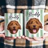 Custom Pet Portrait Mug Dog Lover Cat Lover Gift - Personalized Mug Custom Pet Portrait Mug Dog Lover Cat Lover Gift - Personalized Mug