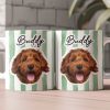 Custom Pet Portrait Mug Dog Lover Cat Lover Gift - Personalized Mug Custom Pet Portrait Mug Dog Lover Cat Lover Gift - Personalized Mug