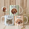 Custom Pet Portrait Mug Dog Lover Cat Lover Gift - Personalized Mug Custom Pet Portrait Mug Dog Lover Cat Lover Gift - Personalized Mug