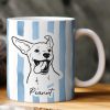 Custom Pet Portrait Mug Dog Mug Cat Mug New Version - Personalized Photo Mug Custom Pet Portrait Mug Dog Mug Cat Mug New Version - Personalized Photo Mug