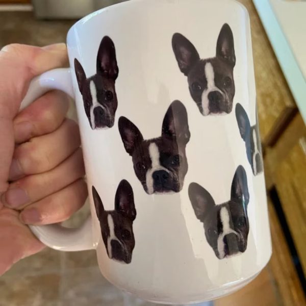 Custom Pet's Face Photo, Personalized Coffee Mug, Gift For Pet Lovers Custom Pet's Face Photo, Personalized Coffee Mug, Gift For Pet Lovers