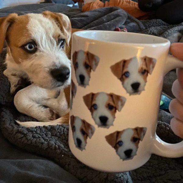 Custom Pet's Face Photo, Personalized Coffee Mug, Gift For Pet Lovers Custom Pet's Face Photo, Personalized Coffee Mug, Gift For Pet Lovers