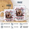 Custom Photo After Years You Still Hotter Than This Coffee - 3D Inflated Effect Printed Mug, Personalized White Edge-to-Edge Mug