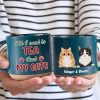Custom Photo All I Need Is My Cat Pottery Mug TH10 891871 Custom Photo All I Need Is My Cat Pottery Mug TH10 891871
