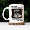 Custom Photo Baby Bump Can't Wait To Meet You - Pregnancy Gift - Personalized Mug Custom Photo Baby Bump Can't Wait To Meet You - Pregnancy Gift - Personalized Mug