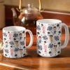 Custom Photo Best Dad Grandpa Ever - 3D Inflated Effect Printed, Personalized White Edge-to-Edge Mug