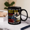 Custom Photo Best Daddy Papa Magazine - Personalized Mug Custom Photo Best Daddy Papa Magazine - Personalized Mug