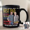 Custom Photo Best Daddy Papa Magazine - Personalized Mug Custom Photo Best Daddy Papa Magazine - Personalized Mug