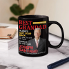 Custom Photo Best Grandpa Papa Magazine - Personalized Mug