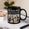 Custom Photo Best Mom Dad Ever Newspaper Theme - Personalized Mug Custom Photo Best Mom Dad Ever Newspaper Theme - Personalized Mug