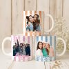 Custom Photo Bestie Mug Stripe Besties Picture - Personalized Photo Mug Custom Photo Bestie Mug Stripe Besties Picture - Personalized Photo Mug