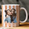 Custom Photo Bestie Mug Stripe Besties Picture - Personalized Photo Mug Custom Photo Bestie Mug Stripe Besties Picture - Personalized Photo Mug