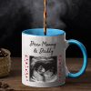 Custom Photo Calendar Can't Wait To Meet You - Gift For Mother, Father - Personalized Accent Mug Custom Photo Calendar Can't Wait To Meet You - Gift For Mother, Father - Personalized Accent Mug