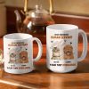 Custom Photo Cat Dog Good Morning Human Servant - Gift For Pet Lovers - Personalized White Edge-to-Edge Mug Custom Photo Cat Dog Good Morning Human Servant - Gift For Pet Lovers - Personalized White Edge-to-Edge Mug