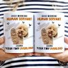 Custom Photo Cat Dog Good Morning Human Servant - Gift For Pet Lovers - Personalized White Edge-to-Edge Mug Custom Photo Cat Dog Good Morning Human Servant - Gift For Pet Lovers - Personalized White Edge-to-Edge Mug