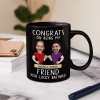 Custom Photo Congrats On Being My Brother You Lucky Man Funny Friend - Personalized Mug