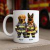 Custom Photo Cool Dog Cat Career Uniforms White Mug For Pet Lovers HA75 891952 Custom Photo Cool Dog Cat Career Uniforms White Mug For Pet Lovers HA75 891952