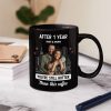 Custom Photo Couple After Years Hotter Than This Coffee - Gift For Couples - Personalized Mug Custom Photo Couple After Years Hotter Than This Coffee - Gift For Couples - Personalized Mug