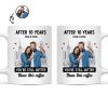Custom Photo Couple After Years Hotter Than This Coffee - Gift For Couples - Personalized Mug Custom Photo Couple After Years Hotter Than This Coffee - Gift For Couples - Personalized Mug