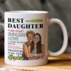 Custom Photo Daughter Of The Year Magazine - Personalized Photo Mug Custom Photo Daughter Of The Year Magazine - Personalized Photo Mug