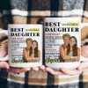 Custom Photo Daughter Of The Year Magazine - Personalized Photo Mug Custom Photo Daughter Of The Year Magazine - Personalized Photo Mug