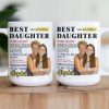 Custom Photo Daughter Of The Year Magazine - Personalized Photo Mug Custom Photo Daughter Of The Year Magazine - Personalized Photo Mug