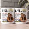 Custom Photo Daughter Of The Year Magazine - Personalized Photo Mug Custom Photo Daughter Of The Year Magazine - Personalized Photo Mug
