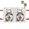 Custom Photo Dog Cat - Gift For Pet Lovers - Personalized Accent Mug Custom Photo Dog Cat - Gift For Pet Lovers - Personalized Accent Mug