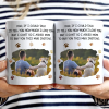 Custom Photo Dog Dad If I Could Talk - Personalized Mug Custom Photo Dog Dad If I Could Talk - Personalized Mug