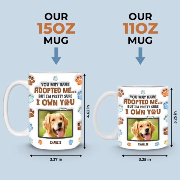 Custom Photo Dogs Never Bite Me, Just Humans - Dog & Cat Personalized Custom 3D Inflated Effect Printed Mug - Gift For Pet Owners, Pet Lovers Custom Photo Dogs Never Bite Me, Just Humans - Dog & Cat Personalized Custom 3D Inflated Effect Printed Mug - Gift For Pet Owners, Pet Lovers