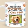 Custom Photo Dogs Never Bite Me, Just Humans - Dog & Cat Personalized Custom 3D Inflated Effect Printed Mug - Gift For Pet Owners, Pet Lovers Custom Photo Dogs Never Bite Me, Just Humans - Dog & Cat Personalized Custom 3D Inflated Effect Printed Mug - Gift For Pet Owners, Pet Lovers