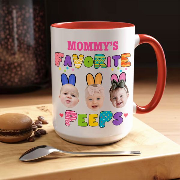 Custom Photo Favorite Peep For Easter Day Accent Mug TH10 892447 Custom Photo Favorite Peep For Easter Day Accent Mug TH10 892447