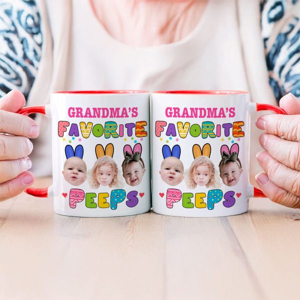 Custom Photo Favorite Peep For Easter Day Accent Mug TH10 892447 Custom Photo Favorite Peep For Easter Day Accent Mug TH10 892447