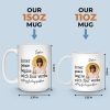 Custom Photo Find Peace In The Chaos - Friend Personalized Custom Mug - Christmas Gift For Best Friends, Sisters, Family Members, Coworkers Custom Photo Find Peace In The Chaos - Friend Personalized Custom Mug - Christmas Gift For Best Friends, Sisters, Family Members, Coworkers