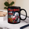 Custom Photo Football Magazine - Personalized Mug Custom Photo Football Magazine - Personalized Mug