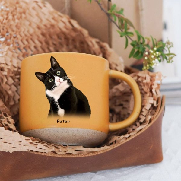 Custom Photo For Cat Lover Pottery Mug TH10 892083 Custom Photo For Cat Lover Pottery Mug TH10 892083