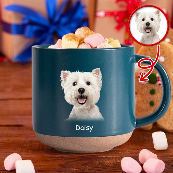 Custom Photo For Dog Lover Pottery Mug TH10 894773 Custom Photo For Dog Lover Pottery Mug TH10 894773