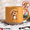 Custom Photo For Dog Lover Pottery Mug TH10 894773 Custom Photo For Dog Lover Pottery Mug TH10 894773