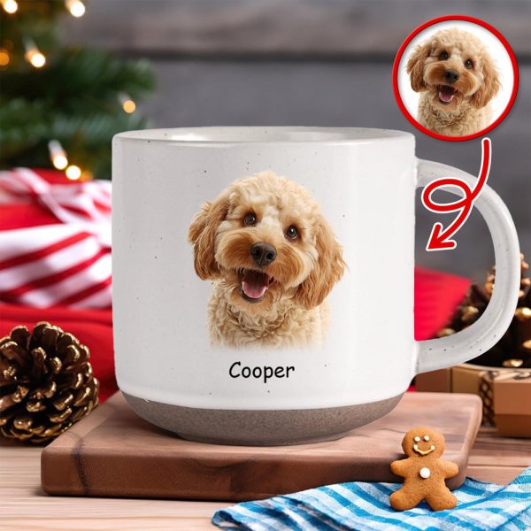 Custom Photo For Dog Lover Pottery Mug TH10 894773 Custom Photo For Dog Lover Pottery Mug TH10 894773