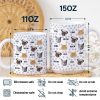 Custom Photo Funny Pet Face Pattern Dog Cat Family - Personalized White Edge-to-Edge Mug Custom Photo Funny Pet Face Pattern Dog Cat Family - Personalized White Edge-to-Edge Mug