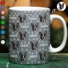 Custom Photo Funny Pet Face Pattern Dog Cat Family - Personalized White Edge-to-Edge Mug Custom Photo Funny Pet Face Pattern Dog Cat Family - Personalized White Edge-to-Edge Mug