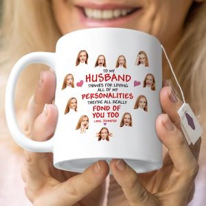 Custom Photo Gift For Husband Mug To My Husband