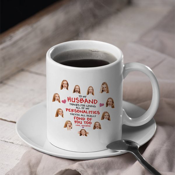 Custom Photo Gift For Husband Mug To My Husband