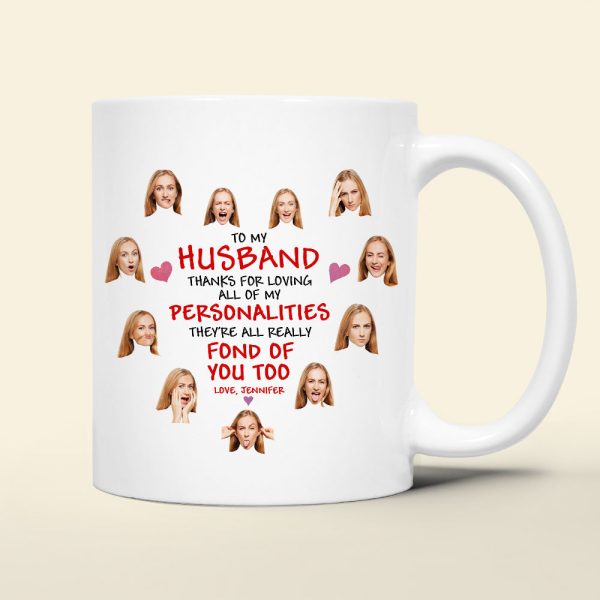 Custom Photo Gift For Husband Mug To My Husband