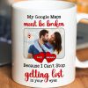 Custom Photo Gifts For Couple Personalized Coffee Mug I Can't Stop Getting Lost In Your Eyes Custom Photo Gifts For Couple Personalized Coffee Mug I Can't Stop Getting Lost In Your Eyes