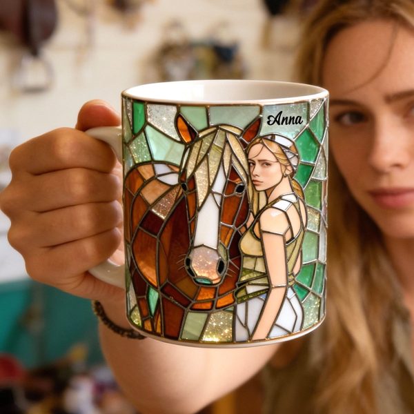Custom Photo Gifts For Horse Lovers Coffee Mug 01hytn260126 Custom Photo Gifts For Horse Lovers Coffee Mug 01hytn260126