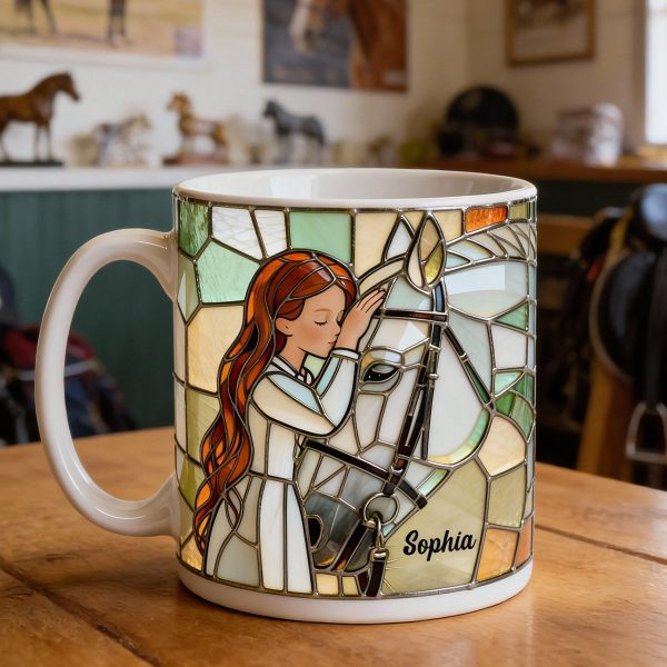 Custom Photo Gifts For Horse Lovers Coffee Mug 01hytn260126 Custom Photo Gifts For Horse Lovers Coffee Mug 01hytn260126